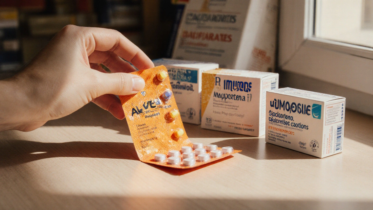 Aleve (Naproxène): Comparaison avec les alternatives courantes