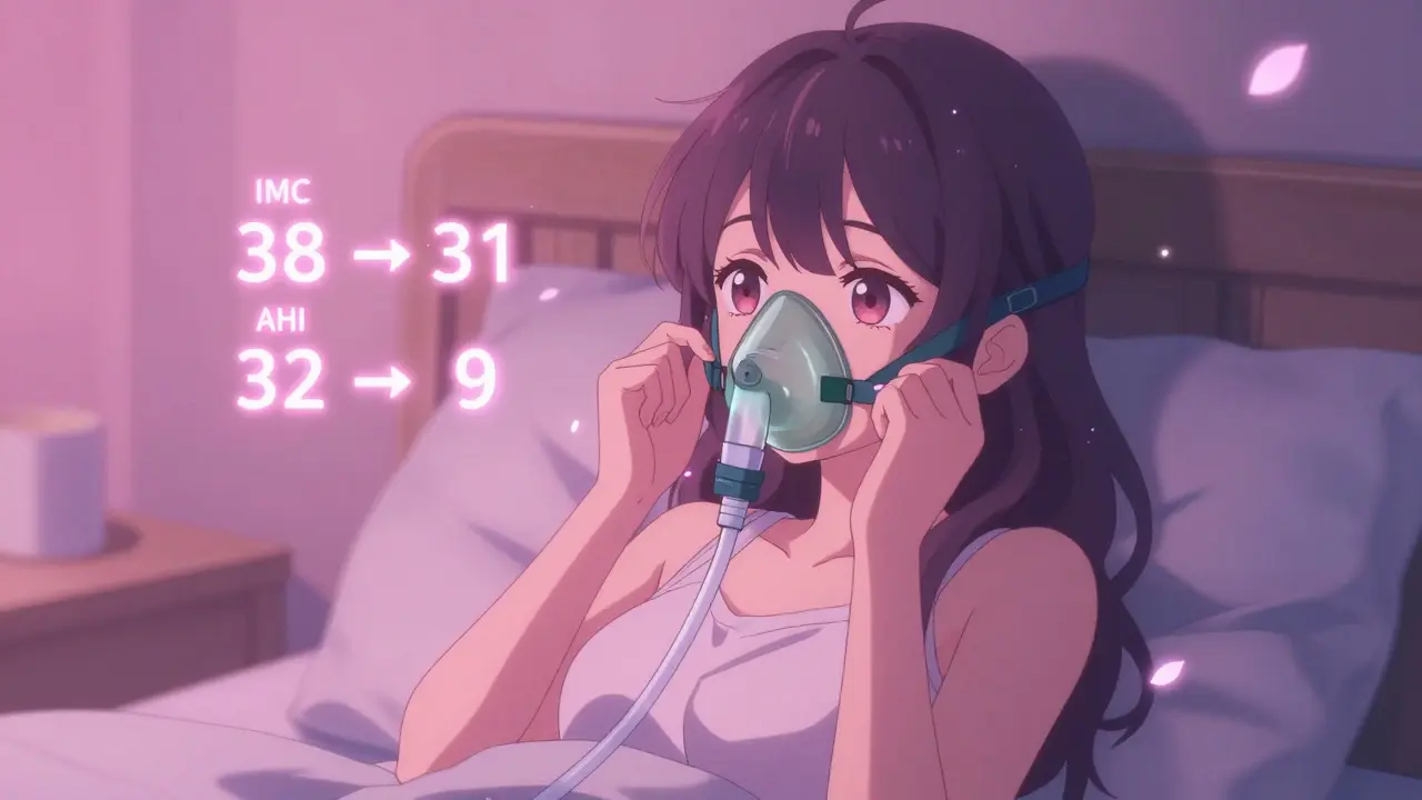 Perte de poids et apnée du sommeil : Comment l'IMC influence les besoins en CPAP