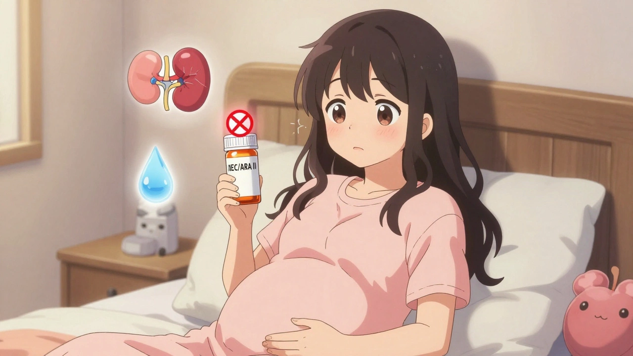 Pression artérielle et grossesse : risques des inhibiteurs de l'ACE et des ARA II et alternatives sûres