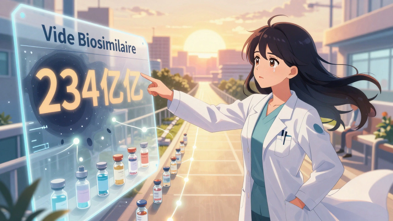 Un médecin pointe vers un vide économique de 234 milliards de dollars, tandis que des biosimilaires apportent de l’espoir.