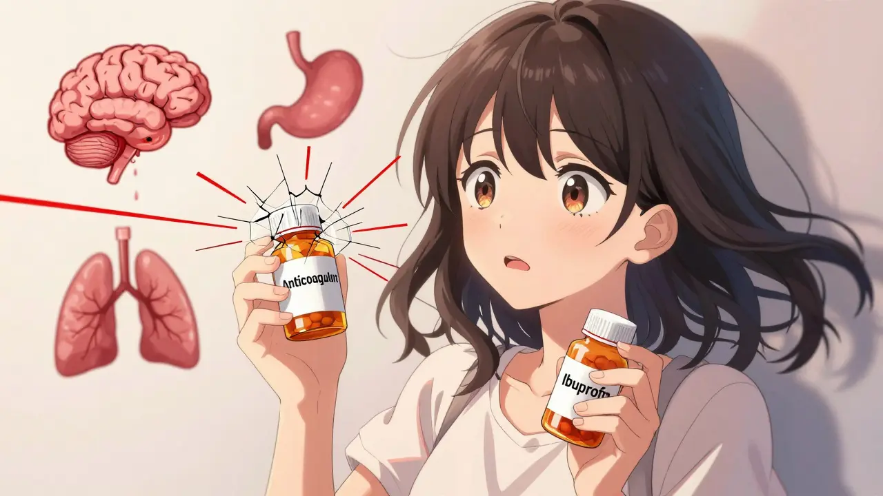 Anticoagulants et AINS : une combinaison dangereuse à éviter absolument