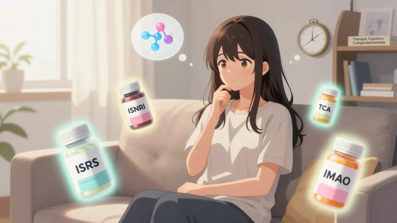 Antidepressifs : Types et Profils de Sécurité pour les Patients