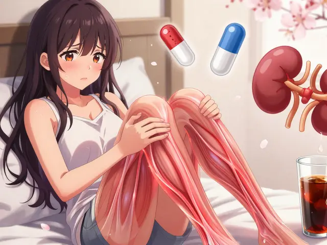 Rhabdomyolyse due aux interactions médicamenteuses : les urgences de dégradation musculaire