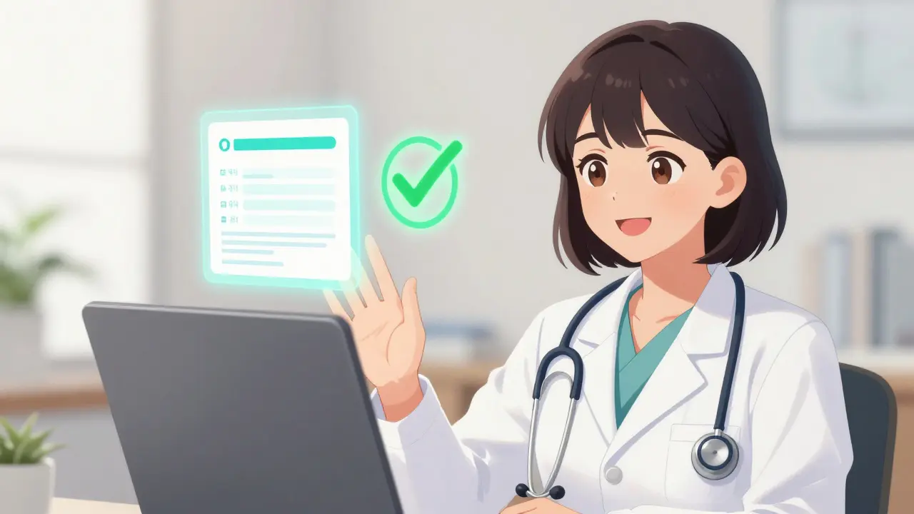 Médecine bienveillante lors d'une téléconsultation sécurisée